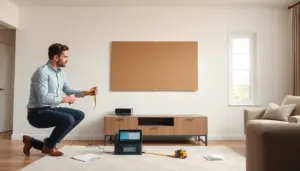 what size tv for living room